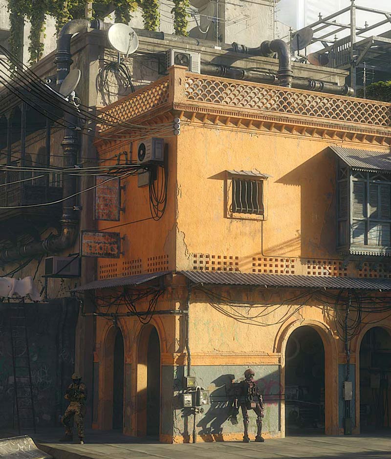 Blender 3D Environment Painting and Design